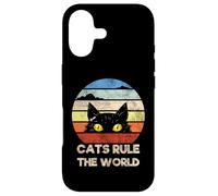 Carcasa para iPhone 17 Who's There, Cool Funny Sarcastic Cats Graphic Cool Designs
