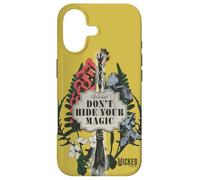 Carcasa para iPhone 17 Wicked Don’t Hide Your Magic Floral Broom