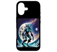 Carcasa para iPhone 17 Wild Wendigo Skinwalker in Space Illustration Graphic Design
