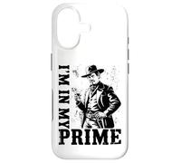 Carcasa para iPhone 17 Wild West Gunslinger Quote - I’m in My Prime