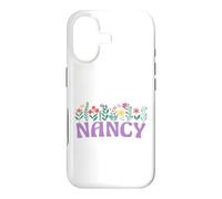 Carcasa para iPhone 17 Wildflower Floral Nancy Nombre Día de la Madre Mujeres