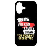 Carcasa para iPhone 17 Wilson Family Name