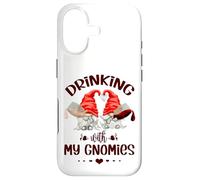 Carcasa para iPhone 17 Wine Lover Gnomes - Drinking with My Gnomies - Funny GNOME