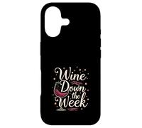 Carcasa para iPhone 17 Wine Wednesdays Aboga a los Amantes del Vino Relajación Entre Semana