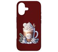 Carcasa para iPhone 17 Winter Hot Cocoa Xmas Mug For Women Who Loves Coffee Latte