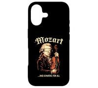 Carcasa para iPhone 17 Wolfgang Amadeus Mozart Album Logo, Compositor de música clásica