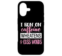 Carcasa para iPhone 17 Womens Caffiene & Words Wheaten Terrier Dog Lover