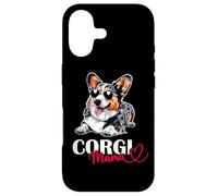 Carcasa para iPhone 17 Womens Girls Corgi Mama Blue Merle Corgi Mom Lover