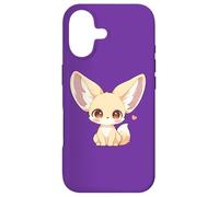 Carcasa para iPhone 17 Womens Girls Kids Anime Chibi Kawaii Fennec Fox Lover