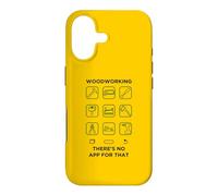 Carcasa para iPhone 17 Woodworking There's No App For That Carpintero Ebanista