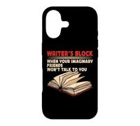 Carcasa para iPhone 17 Writer's Block When Your Imaginary Friends Won'T Talk To You