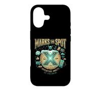 Carcasa para iPhone 17 X Marks The Spot Adventure Espera Tesoro Digital náutico
