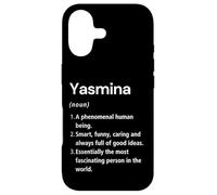 Carcasa para iPhone 17 Yasmina Definición de Nombre Diccionario Divertido