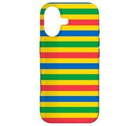 Carcasa para iPhone 17 Yellow Blue Green Red Mauritius Flag Classic Pattern