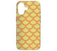 Carcasa para iPhone 17 Yellow Orange Semicircle Scales Geometric Abstract Pattern