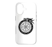 Carcasa para iPhone 17 Yelmo nórdico de Ouroboros del asombro