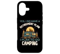 Carcasa para iPhone 17 Yes I do Have Retirement Plan Camping Camper Retired Camp