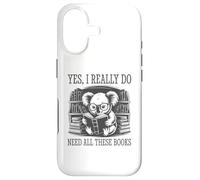 Carcasa para iPhone 17 Yes I Really Do Need All These Books