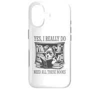Carcasa para iPhone 17 Yes I Really Do Need All These Books