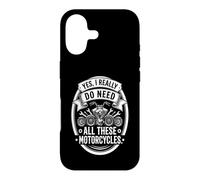 Carcasa para iPhone 17 Yes I Really Do Need All These Motorcycles Funny Garage