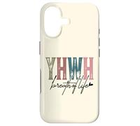 Carcasa para iPhone 17 YHWH Aliento de Vida - Retro Christian God Yahweh Bible