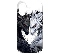 Carcasa para iPhone 17 Yin Yang Black White Dragons