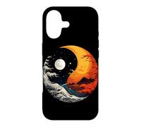 Carcasa para iPhone 17 Ying Yang Energía Meditación Acuarela Tai Chi Día y Noche