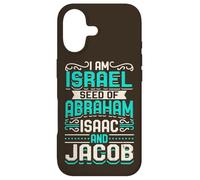 Carcasa para iPhone 17 Yo Soy Israel Semilla De Abraham Isaac Y Jacob Cita Israelita