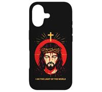 Carcasa para iPhone 17 Yo Soy La Luz del Mundo Juan 8:12 Jesús Versículo Bíblico Arte