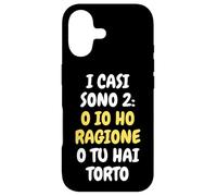 Carcasa para iPhone 17 Yo Tengo razón, estás Equivocado | Irónicas y Divertidas