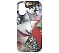 Carcasa para iPhone 17 Yo y el Pueblo Marc Chagall | Caballos
