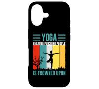 Carcasa para iPhone 17 Yoga Because Punching People Is Frowned Upon
