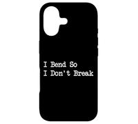 Carcasa para iPhone 17 Yoga Bend Don't Break Inspirador