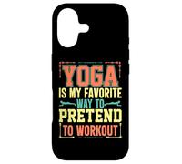 Carcasa para iPhone 17 Yoga Is My Favorite Way To Pretend To Workout