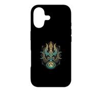 Carcasa para iPhone 17 Yoga Mediación Dios Hindú Trishula Om