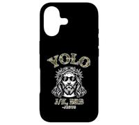 Carcasa para iPhone 17 Yolo JK BRB Jesus Christ Funny Christian Easter Sunday Joke