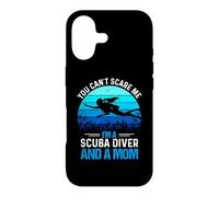 Carcasa para iPhone 17 You Can't Scare Me I'm A Scuba Diver and A Mom Divers Diving