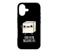 Carcasa para iPhone 17 You Feta Believe It, Divertido Juego de Palabras con Queso