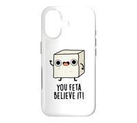 Carcasa para iPhone 17 You Feta Believe It, Divertido Juego de Palabras con Queso