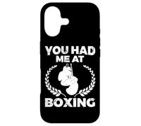 Carcasa para iPhone 17 You Had Me At Boxing Self-Defense