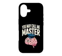 Carcasa para iPhone 17 You May Call Me Master Graduate Humor Divertido Graduación
