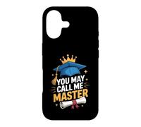 Carcasa para iPhone 17 You May Call Me Master Graduate Humor Divertido Graduación