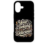 Carcasa para iPhone 17 Your Cooking Is Delicious Chef Compliment Kitchen -