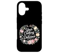 Carcasa para iPhone 17 Your Cooking Is Delicious Cocina de cortesía del Chef -