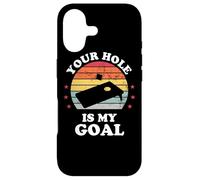 Carcasa para iPhone 17 Your Hole Is My Goal Funny Cornhole Player Corn Star