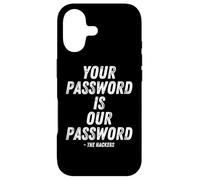 Carcasa para iPhone 17 Your Password Is Our Password Hacker Cybersecurity Humor