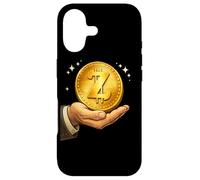 Carcasa para iPhone 17 Z Coin Crypto Crypto Design Camiseta para el Amor de la Moneda Digital