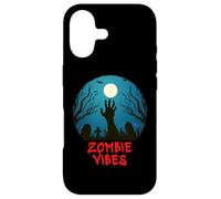 Carcasa para iPhone 17 Zombie Vibes Moonlit Graveyard - Scary Niños Niños Adultos