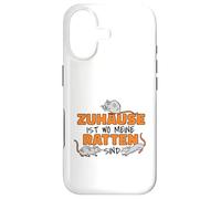 Carcasa para iPhone 17 Zuhause ist wo Meine Ratten Sind Rattenliebhaber
