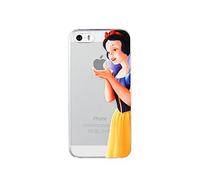 Carcasa para iPhone 4, 4S, 5, 5S, 5C, 6S, 6 Plus y 6S Plus, poliuretano, transparente, diseño de princesas Disney, plástico, Ariel, Apple iPhone 6